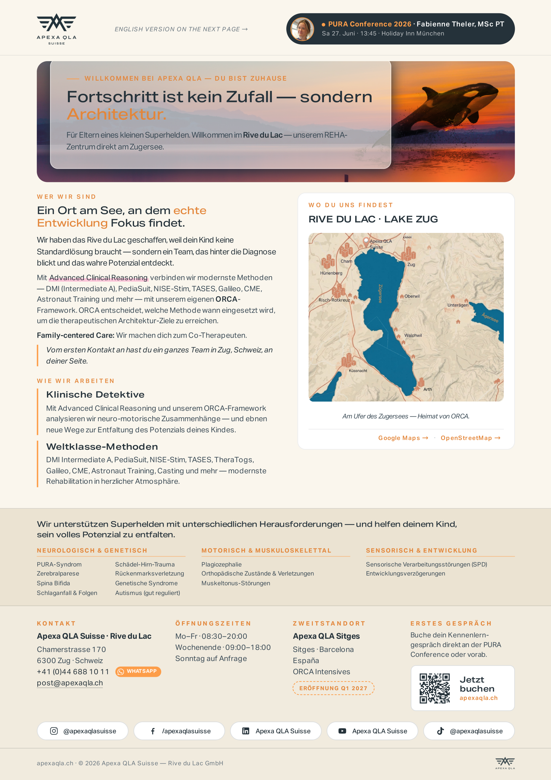 Brochure — German side